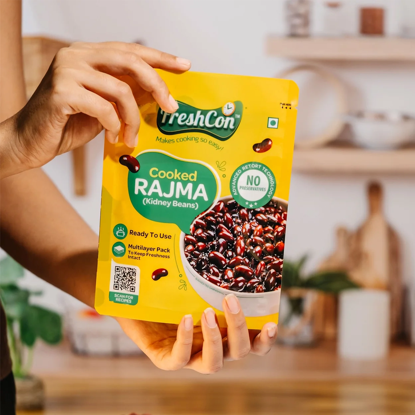 Perfectly Cooked Rajma (Kidney Beans) | Soaked & Boiled, Ready To Eat