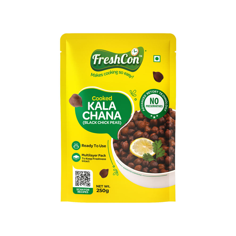 Cooked Kala Chana