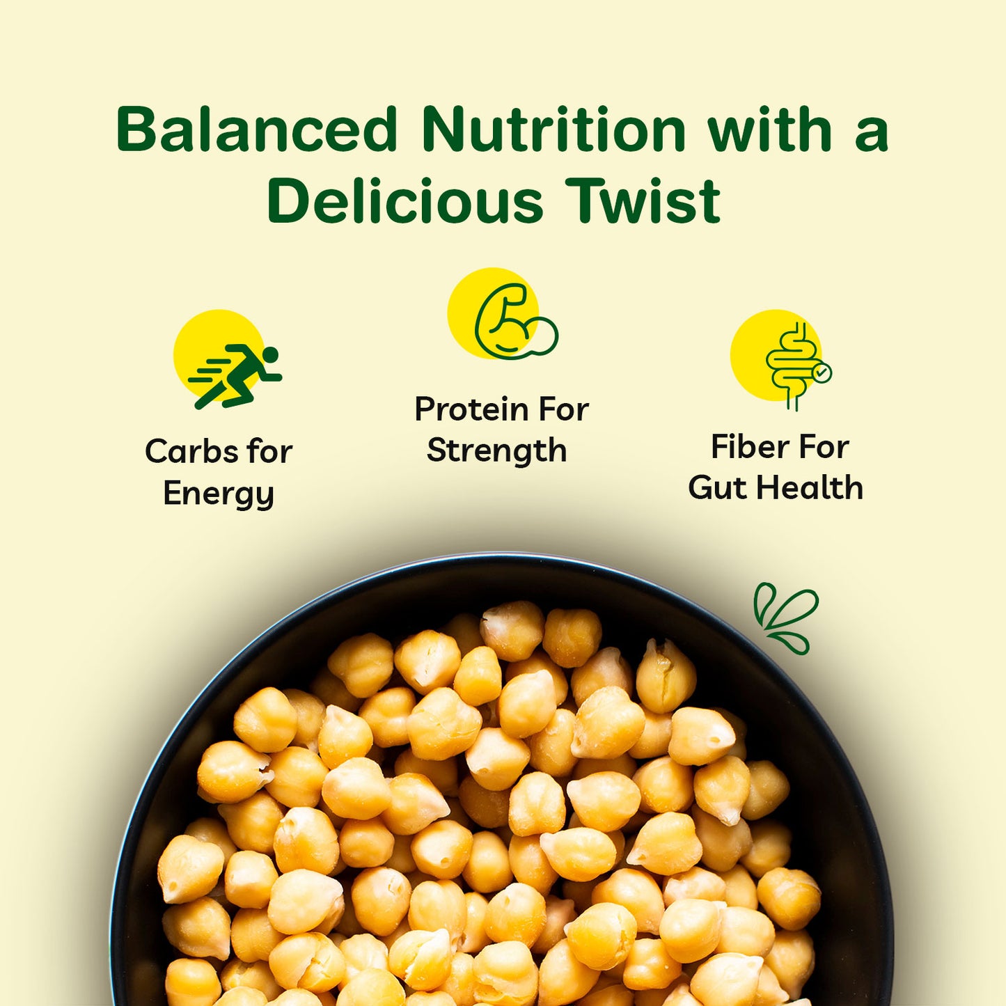 Pre-Cooked Kabuli Chana (Chick Peas) | Soaked & Boiled, Preservative Free | Ready To Use | 250gm Packs