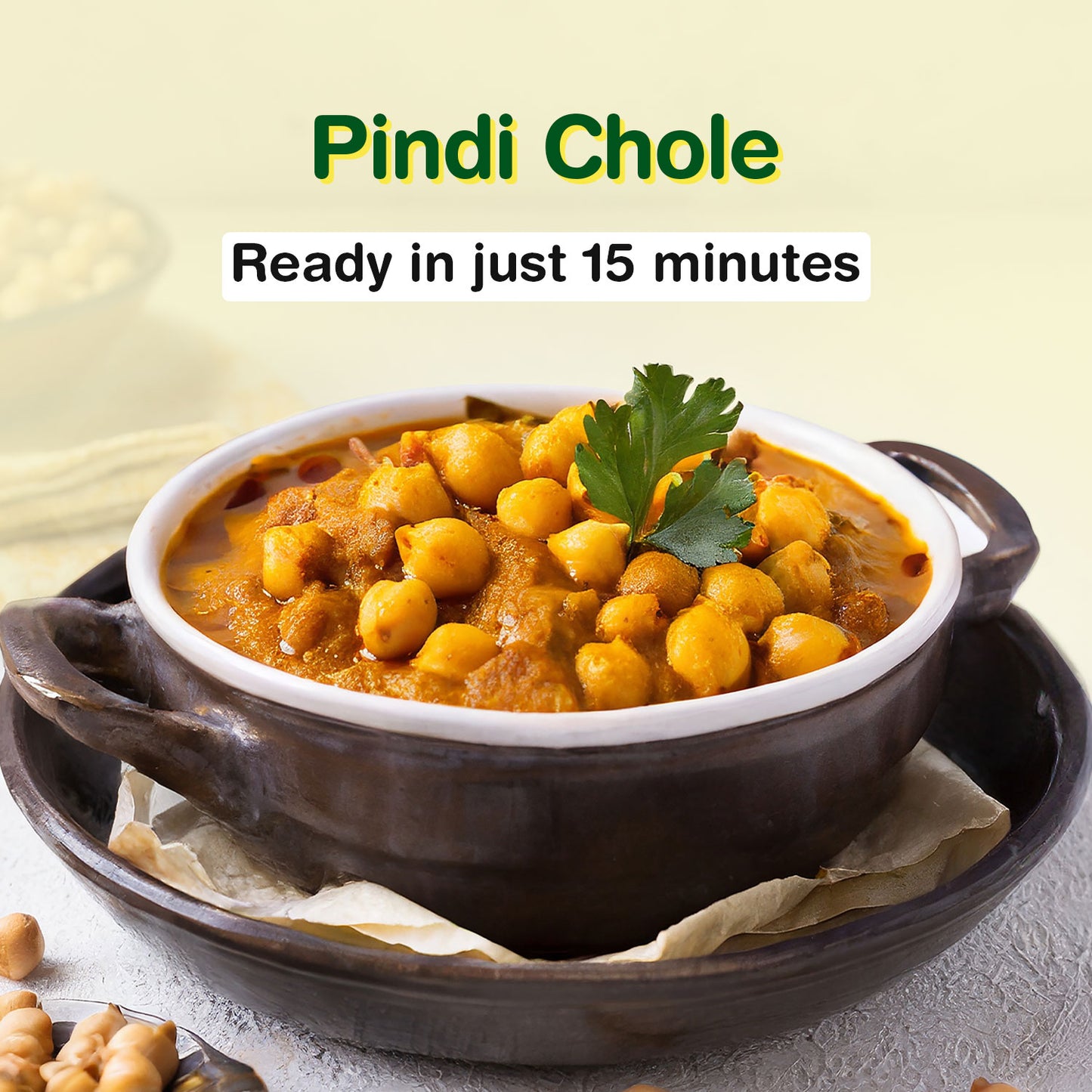Pre-Cooked Kabuli Chana (Chick Peas) | Soaked & Boiled, Preservative Free | Ready To Use | 250gm Packs