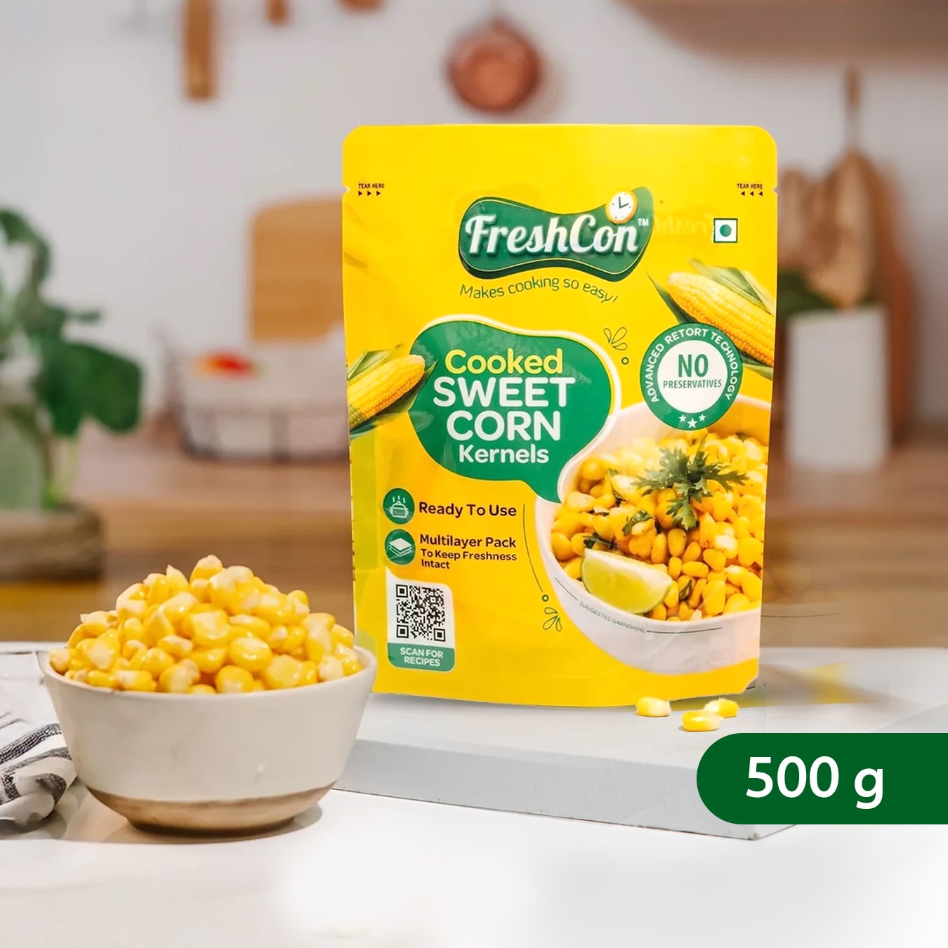 Perfectly Boiled Sweet Corn | Ready To Eat