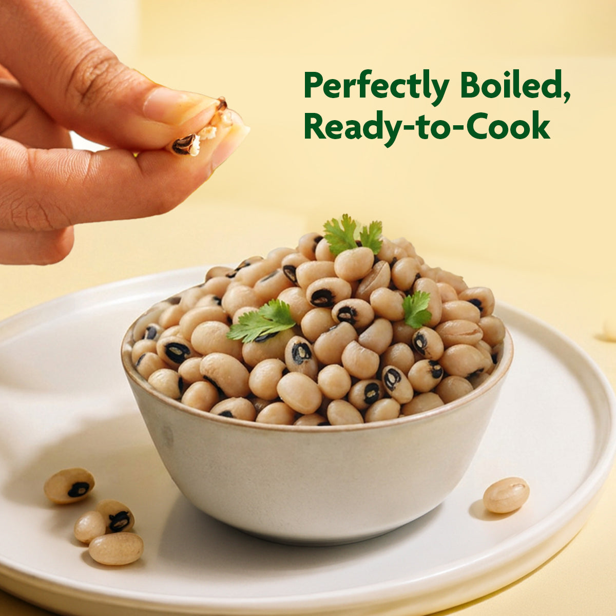 Ready-to-use Boiled Lobia (Cowpeas) | No Preservatives