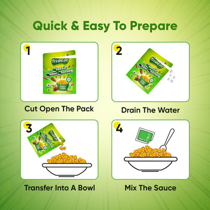 Ready-to-Eat Sweet Corn - Classic Chat Chutney | Perfectly Boiled
