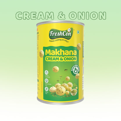 Cream and Onion Makhana