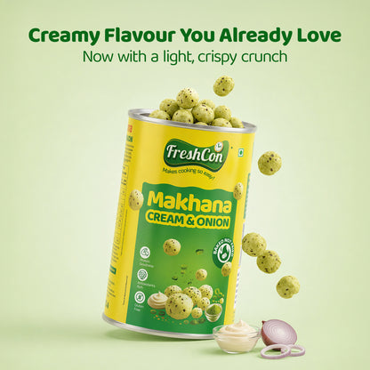 Cream and Onion Makhana