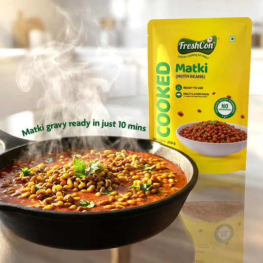Cooked Matki