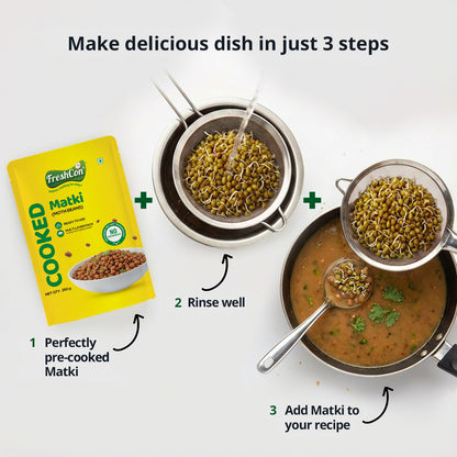 Cooked Matki
