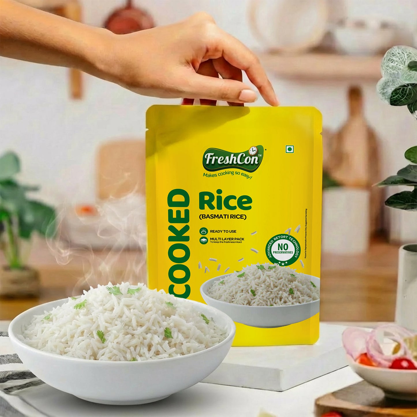 Cooked Basmati Rice