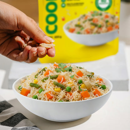Ready-to-eat Veg Pulao (Basmati Rice) | No Preservatives