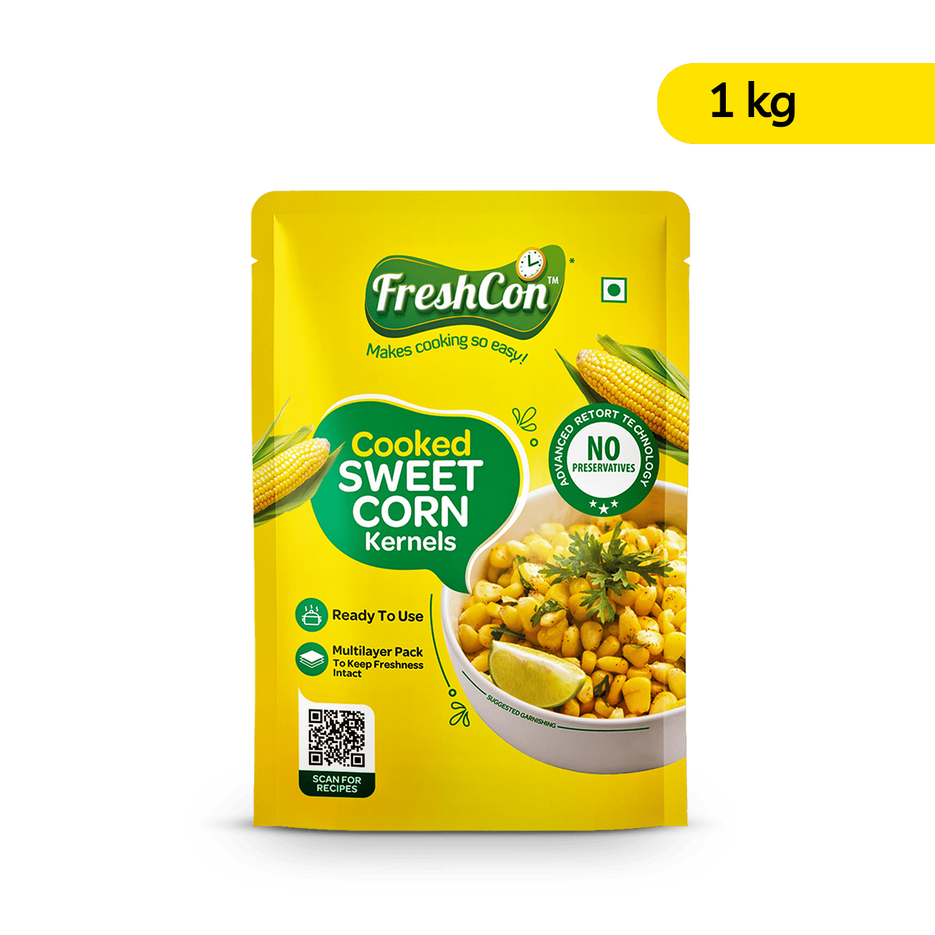 Perfectly Boiled Sweet Corn | Ready To Eat