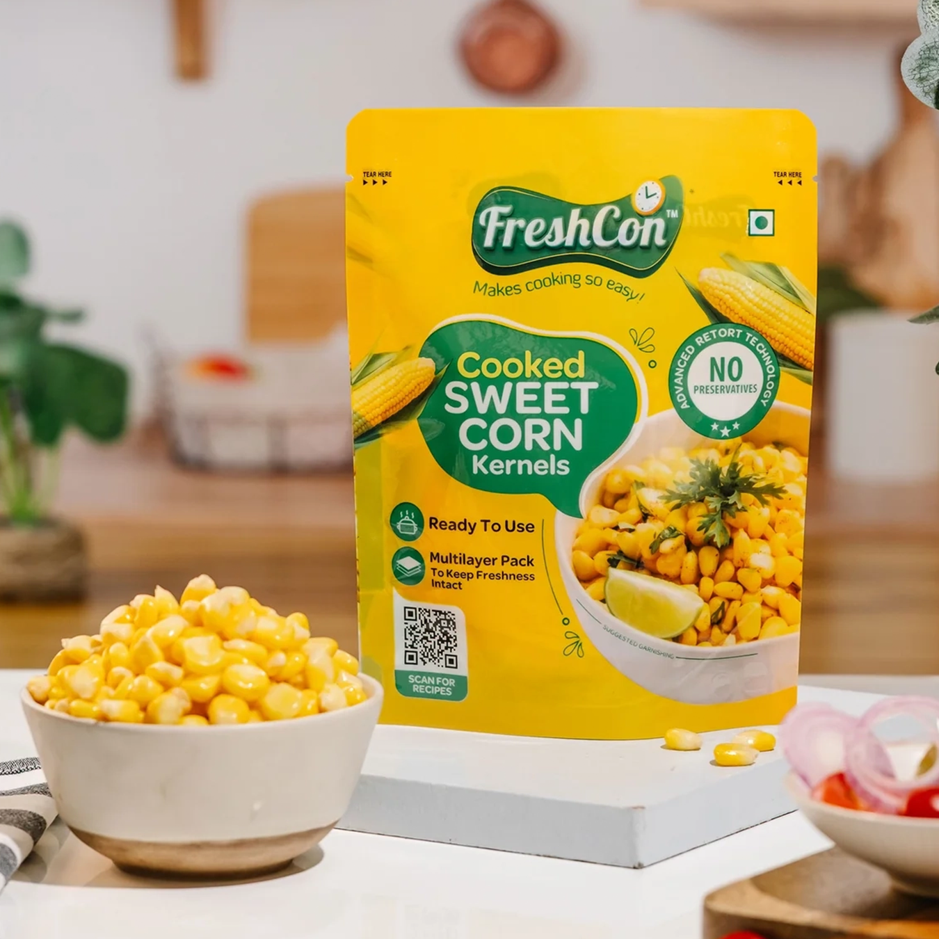 Perfectly Boiled Sweet Corn | Ready To Eat