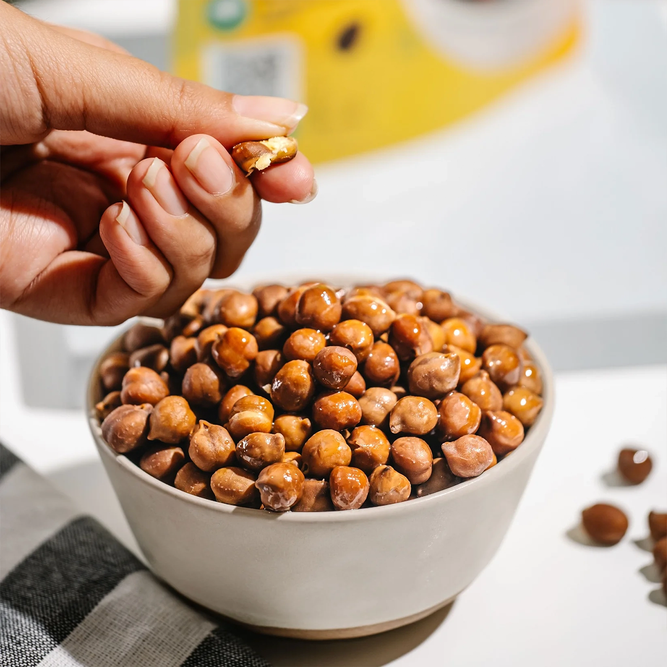Perfectly Cooked Kala Chana (Black Chick Peas) | Soaked & Boiled, Ready To Eat