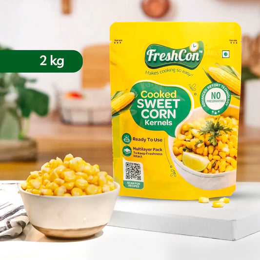 Perfectly Boiled Sweet Corn | Ready To Eat