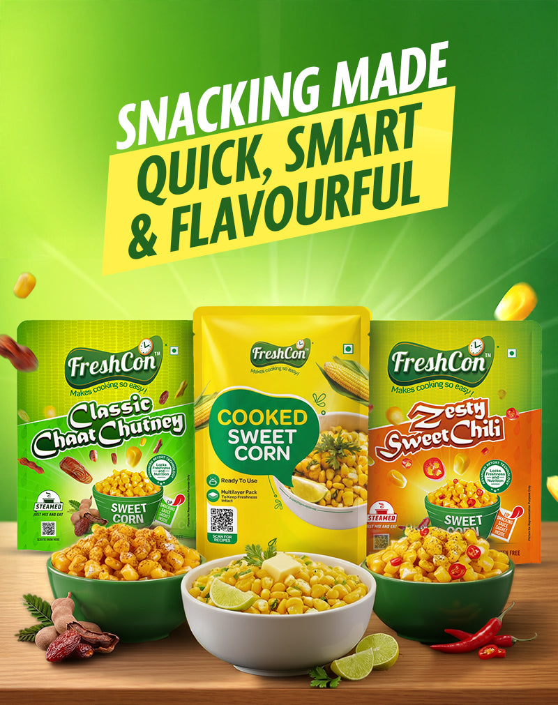Freshcon India – Pre-Cooked, Preservative-Free Legumes & Sweet Corn fo ...