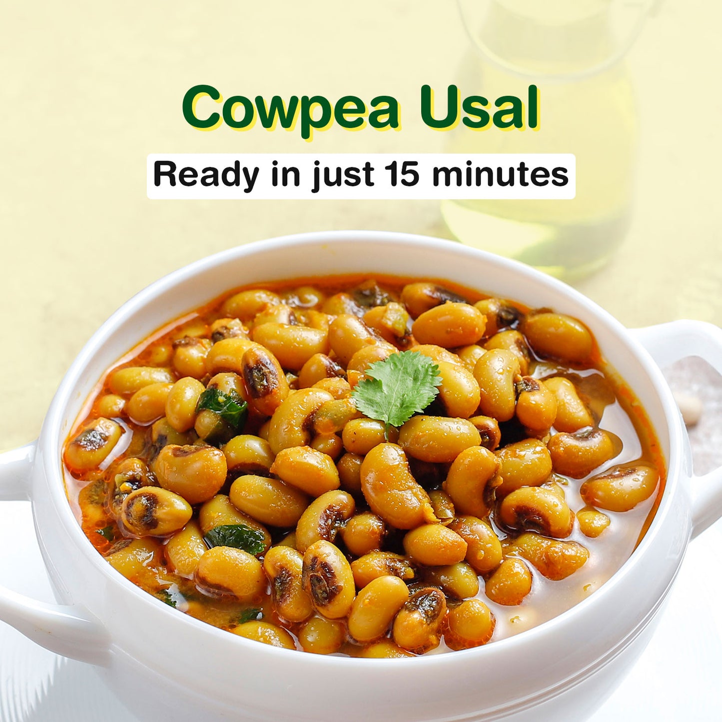 Perfectly Cooked Lobia (Cowpeas) | Soaked & Boiled, Ready To Eat