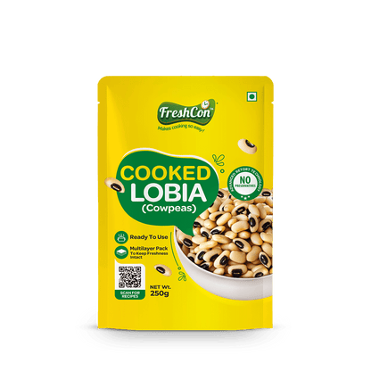 Perfectly Cooked Lobia (Cowpeas) | Soaked & Boiled, Ready To Eat