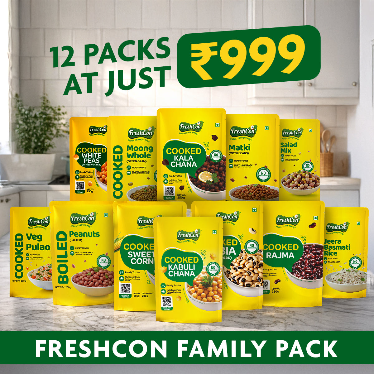 Ready-to-Eat | Family Pack | Perfectly Cooked | No Preservatives