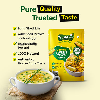 Perfectly Boiled Sweet Corn | Ready To Eat