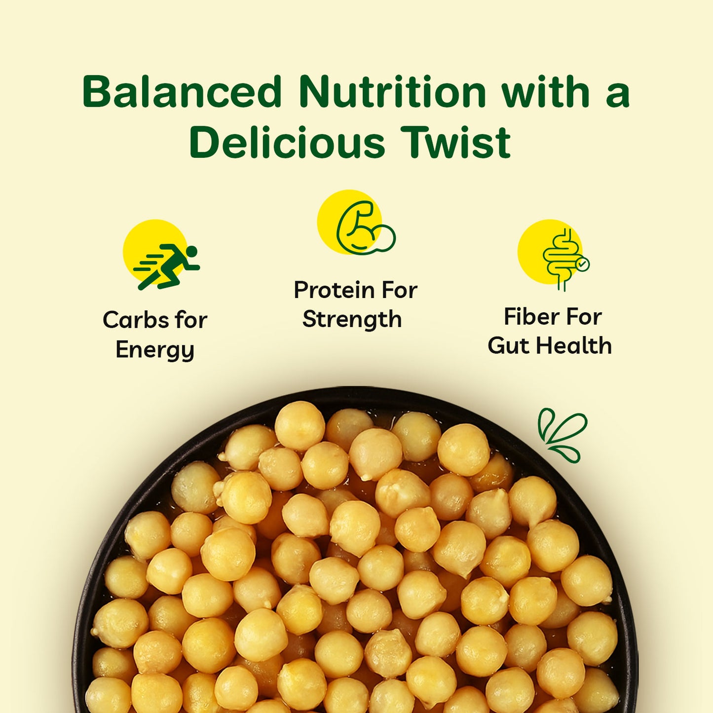 Perfectly Cooked White Peas (White Vatana) | Soaked & Boiled, Ready To Eat