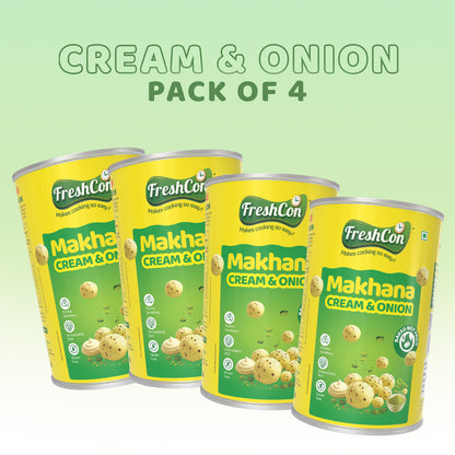 Cream and Onion Makhana