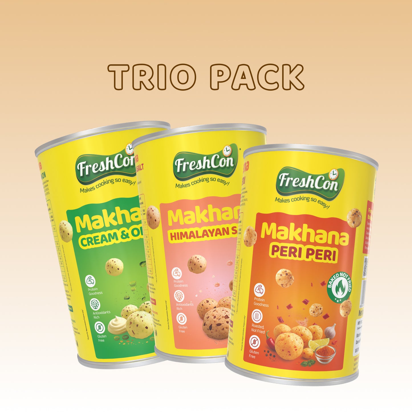 Trio Pack - Pack of 3