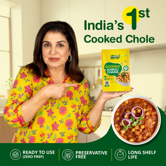 Perfectly Cooked Kabuli Chana (Chick Peas) | Soaked & Boiled, Ready To Eat