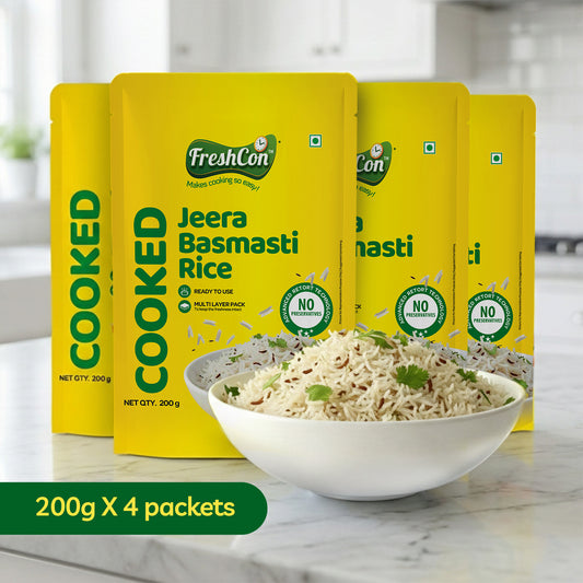 Cooked Jeera Basmati Rice