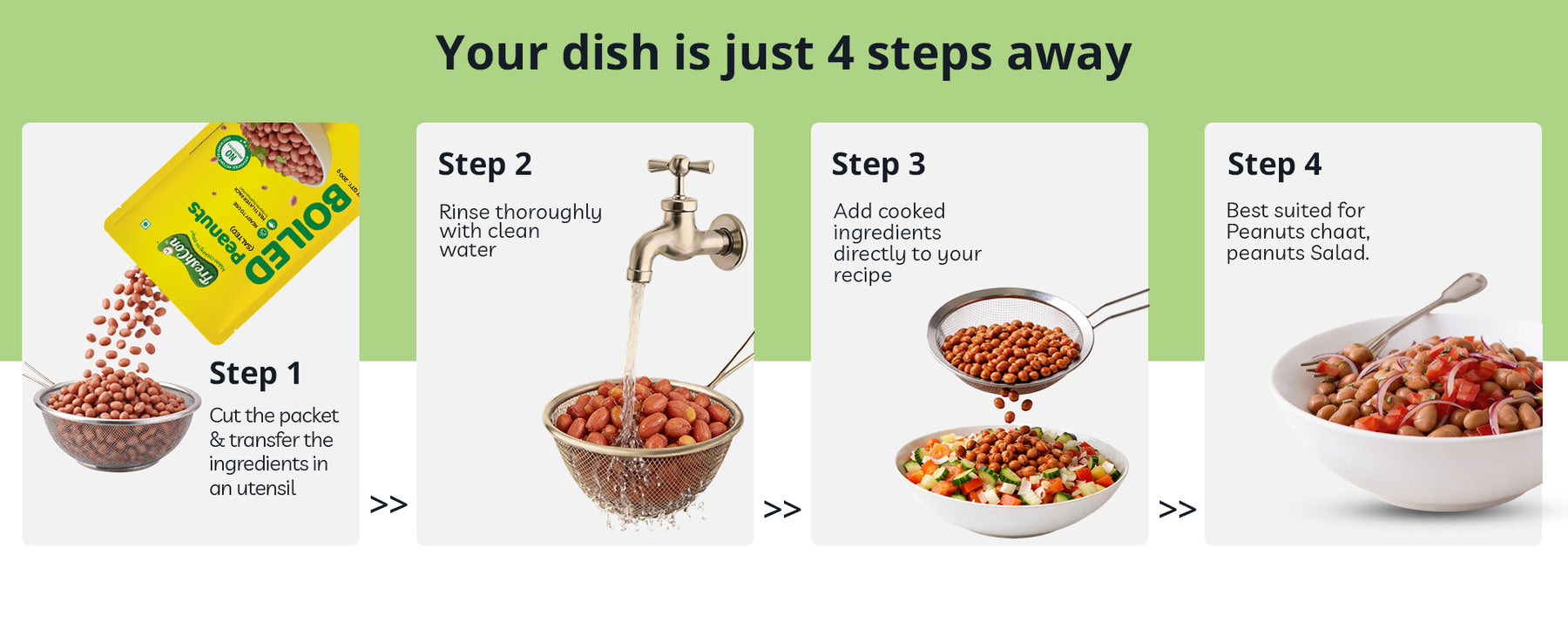 How to use Boiled Peanuts