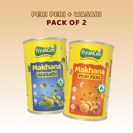Peri Peri & Wasabi Makhana Combo Pack